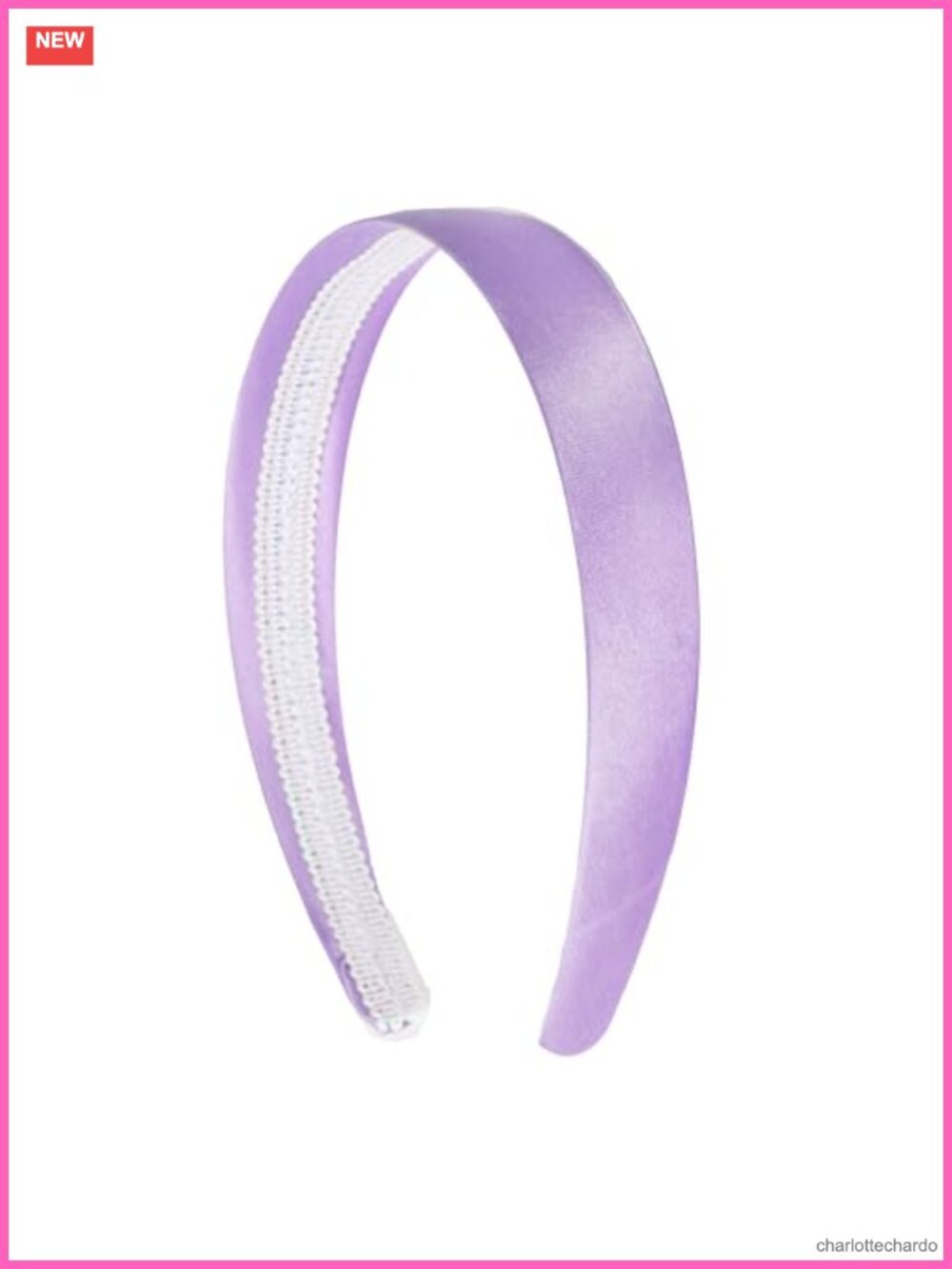 1 Inch Satin Hard Headband for Women and Teens Hair Accessory